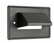 ARL-CEH1BL 1 Gang Horizontal Reversible Scoop - Black
