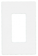 KORA-SWD45611 Screwless Single Gang Decora Wall Plate - White