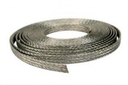 TFLX-MBN078SV Metal Braid - 25/32" Tinned Copper Sleeve - (50')