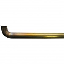 DQ-305 1 1/2" x 18" RB QHU Jiffy Waste Bend 17 Gauge