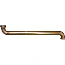 DW-Q301 1 1/2" x 24" SJ x QHU Waste Bend 17 Ga.