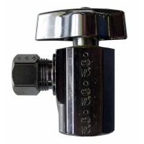 FD-551R 3/8" IPS x 3/8" OD Quarter Turn Angle Stop Valve Budget