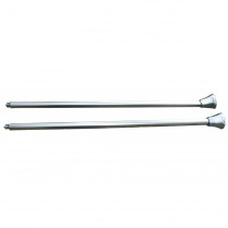 LB-L01 Pair, 27" Lavatory Legs