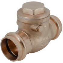 SC-522 1/2" Press No Lead Brass Swing Check Valve