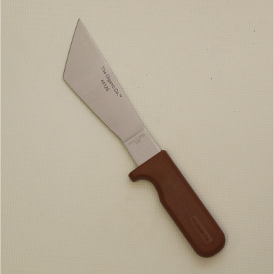 KN-412SBR LETTUCE KNIFE STAINLESS BROWN Hndl