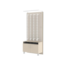  37.5"W Panel + LED Bar Light + Ice + Rods with Storage