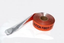 03M-5016FO 1" x 48yrds - Caution Fiber Optic - Warning Tape (288/Roll)