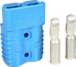 APP-6326G6 SB175 - 4ga Multipole Power Connector - Blue 48V - Kit