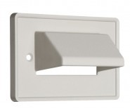 ARL-CEH1 1 Gang Horizontal Reversible Scoop - White
