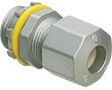 ARL-LPCG503Z 1/2" Steel Cord Grip Connector - 0.100"-0.300"