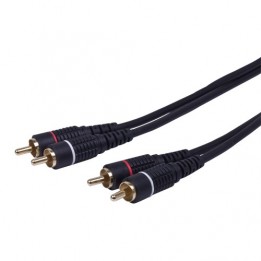 A/V-RCA90300-003-AUDIO RCA Stereo Audio - male/male - 3'