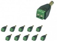 AZCO-AZCC301 Azco - Camera Power Connector - Male screw terminal (10/pkg)