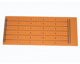 BIX-QP744005-001-ORANGE BIX Designation Strip Label - Orange