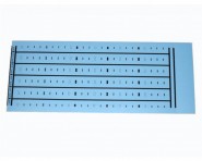 BIX-QP748015-001-BLUE BIX Designation Strip Label - Blue