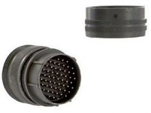 CAN-KPT02A1412S Panel Mount Receptacle, Size 14, 12 Socket