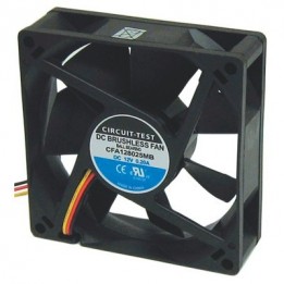 CIR-CFA128025MB 3.15" (80 x 80 x 25mm) 12Vdc Fan - 37CFM