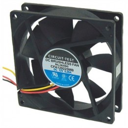 CIR-CFA129225MB 3.6" (92 x 92 x 25mm) 12Vdc Fan - 50.5CFM