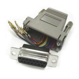 CON-JK840 Adapter - DB15 Female / RJ45 8conductor