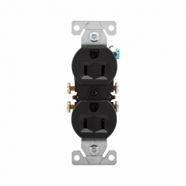 CWD-270BLK 2P3W Duplex Receptacle 5-15R 15A 125 - Black