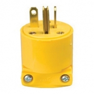 CWD-4409 2P3W Plug 5-20P 20A 125V - Male Commercial Grade Yellow