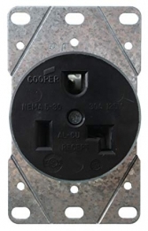 CWD-5716N 2P3W Receptacle 5-30R 30A 125V - Industrial Grade