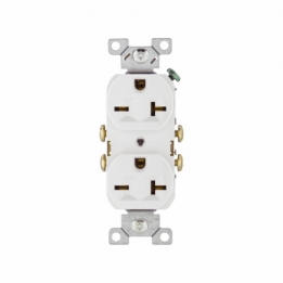 CWD-815W 2P3W Duplex Receptacle 6-20R 20A 250V - White