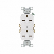 CWD-826W 2P3W Duplex Receptacle 6-15R 15A 250V - White