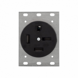 CWD-8460N 3P4W Receptacle 15-60R 60A 250V - Industrial Grade