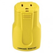 CWD-AH5969Y 2P3W Plug 5-15C 15A 125V - Female Yellow