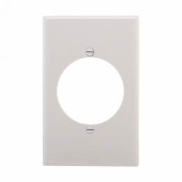 CWD-PJ724W Single Gang Faceplate 2.15" Hole - White