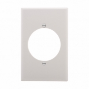 CWD-PJ724W Single Gang Faceplate 2.15" Hole - White