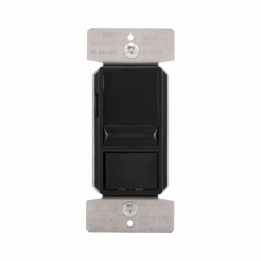 CWD-SF10PBK Decora Slide Dimmer 0-10V, 1 & 3 Pole - Black