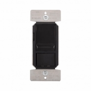 CWD-SF10PBK Decora Slide Dimmer 0-10V, 1 & 3 Pole - Black