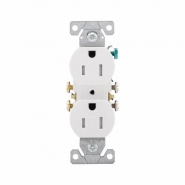 CWD-TR270W TR Residential Duplex Recepticle - 15A 125V - White