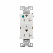 CWD-TR8300W TR Hospital Grade Duplex Receptacle 2P3W 20A 125V - White