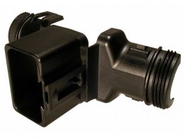 DEU-10112290205 DT04-2P 180° Receptacle Back Shell