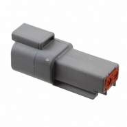 DEU-DT042P 2 Contact Pin - DT Series - Receptacle