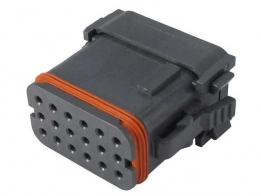 DEU-DT1618SAK004 18 Contact Socket - DT Series - Plug