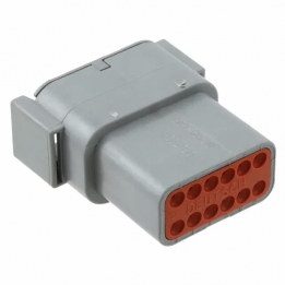 DEU-DTM0412PA 12 Contact Pin - DTM Series - Receptacle