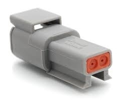 DEU-DTM042P 2 Contact Pin - DTM Series - Receptacle