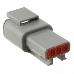 DEU-DTM043P 3 Contact Pin - DTM Series - Receptacle