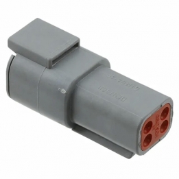 DEU-DTM044P 4 Contact Pin - DTM Series - Receptacle