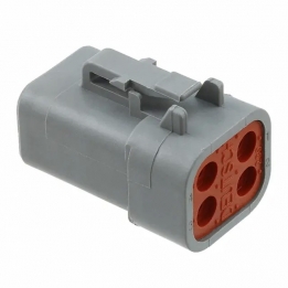 DEU-DTP064S 4 Contact Socket - DTP Series - Plug