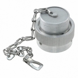 DEU-HDC3618 Shell Size 18 Receptacle - Cap & Chain