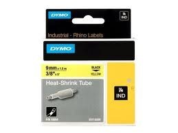 DYM-18054 Dymo - 3/8" x 5 feet - yellow heat shrink