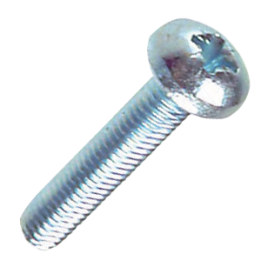 FAF-117346 #6-32 x 3/4" Steel Machine Screw (100/pkg)