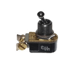 GCE-35854 Toggle Switch - Med Duty - SPST On/Off 6A 125Vac