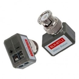 GEM-BLNMTL2 CCTV Balun - BNC to Toolless (pair)