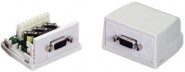 GEM-NWBVBPC Balun - VGA female / 110 - PC side - White SMB