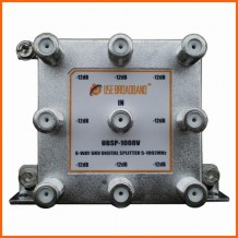 H03-UBSP1008V Use Broadband - CATV Splitter 1GHz - 8 way